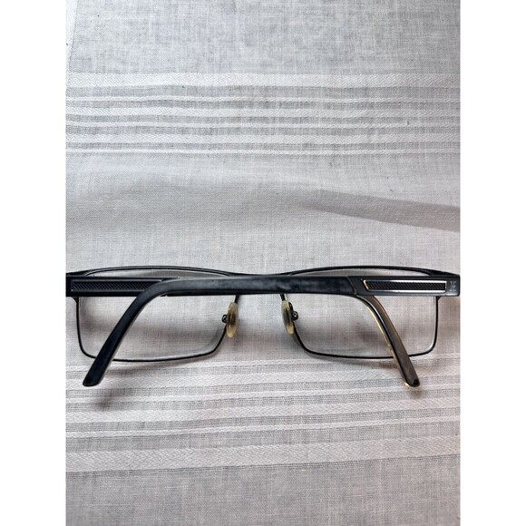 Helium 4276 Black Rectangle Eyeglasses Frames Only 56-17-145 Smblk Rectangular - Picture 7 of 7